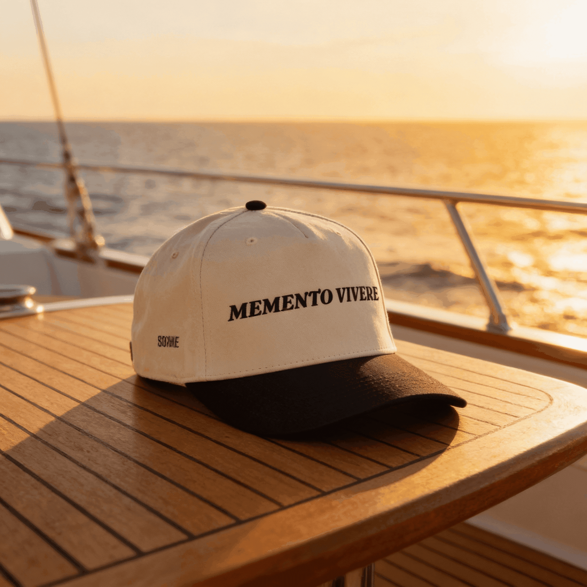 Memento Vivere cap — product shot